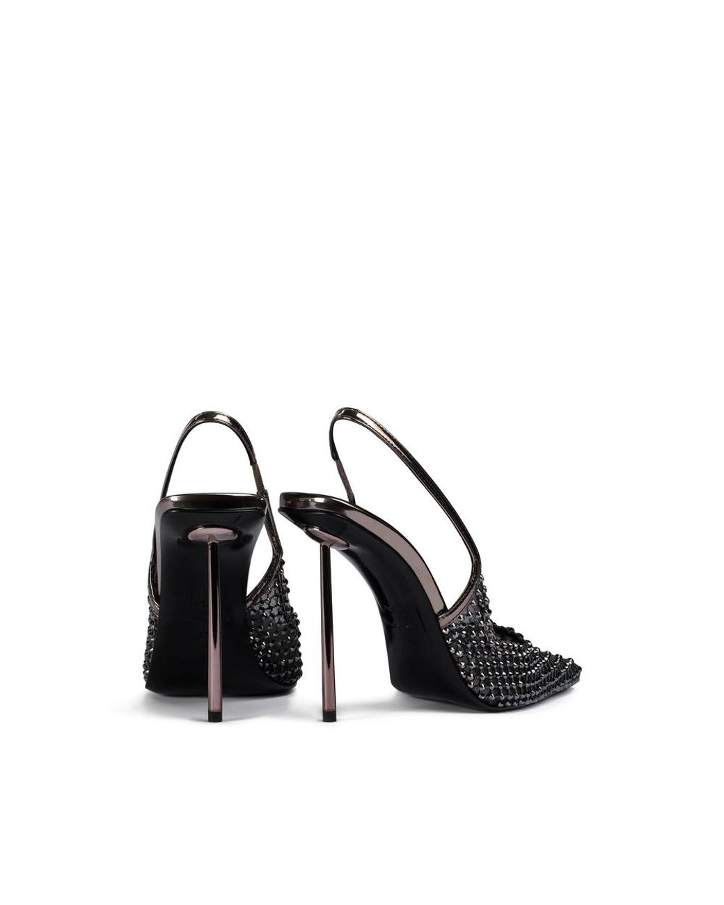 Le Silla Black 120Mm Gilda Pumps