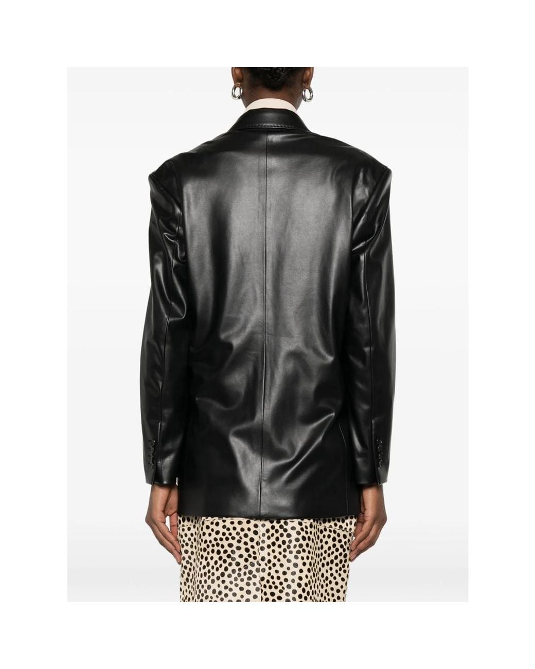 Eraldo Black Double-Breasted Pocket Blazer
