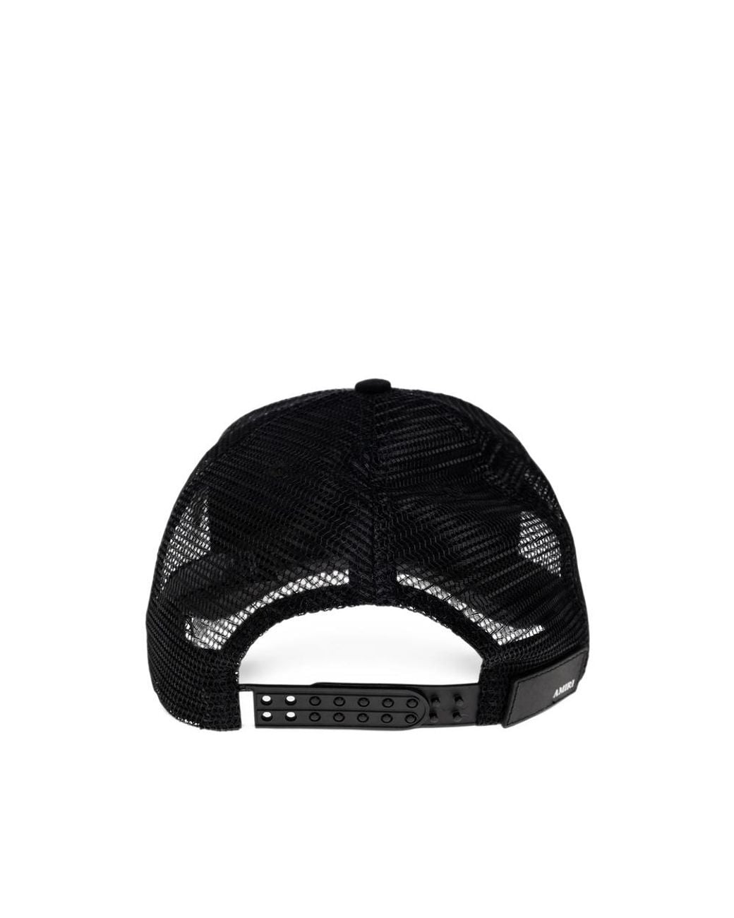 Amiri Brown Snake-Effect Logo-Patch Baseball Cap for men