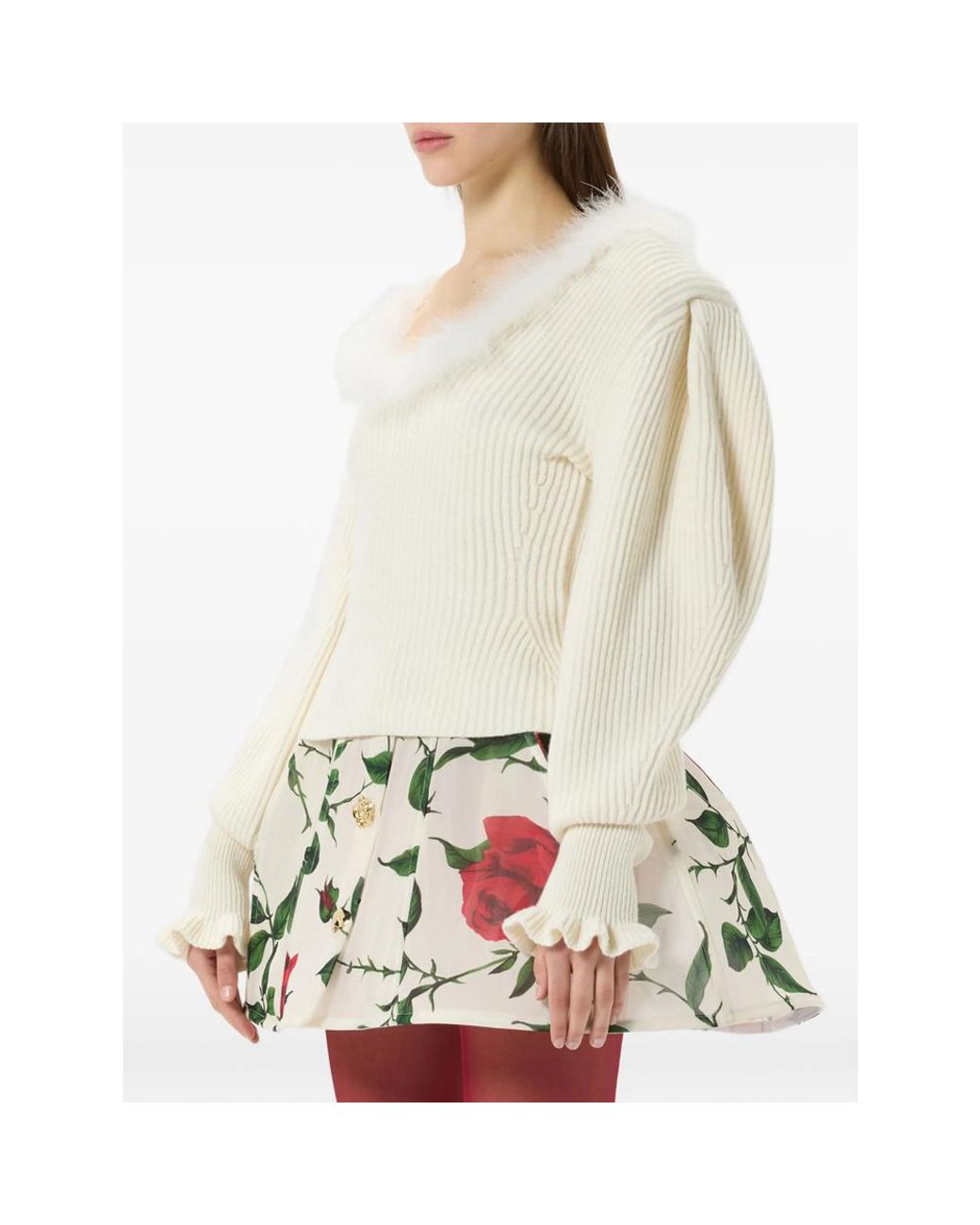 Blumarine White Knitwear