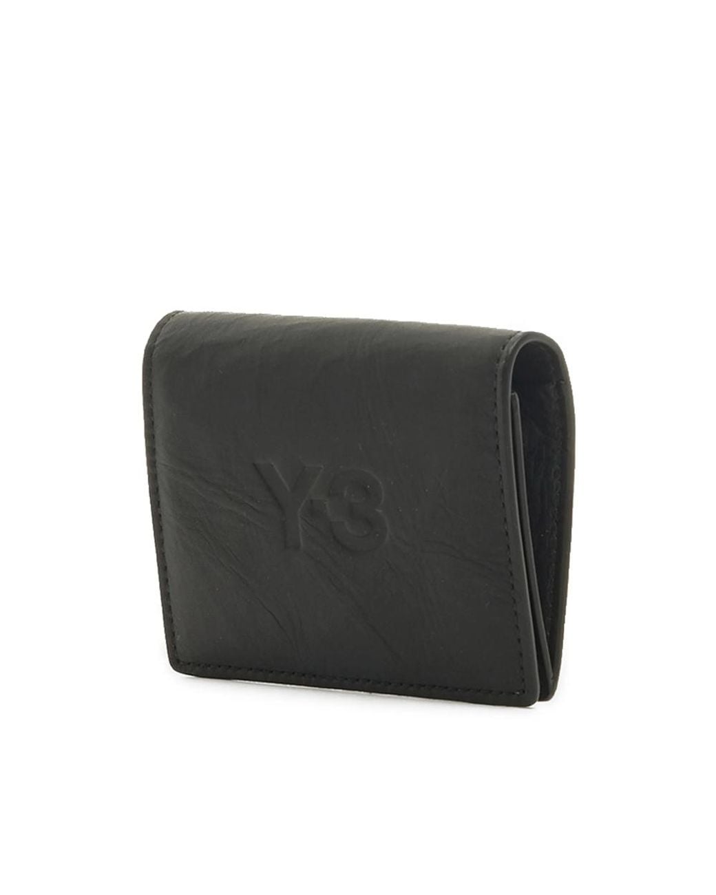 Y-3 Black Small Leather Goods for men