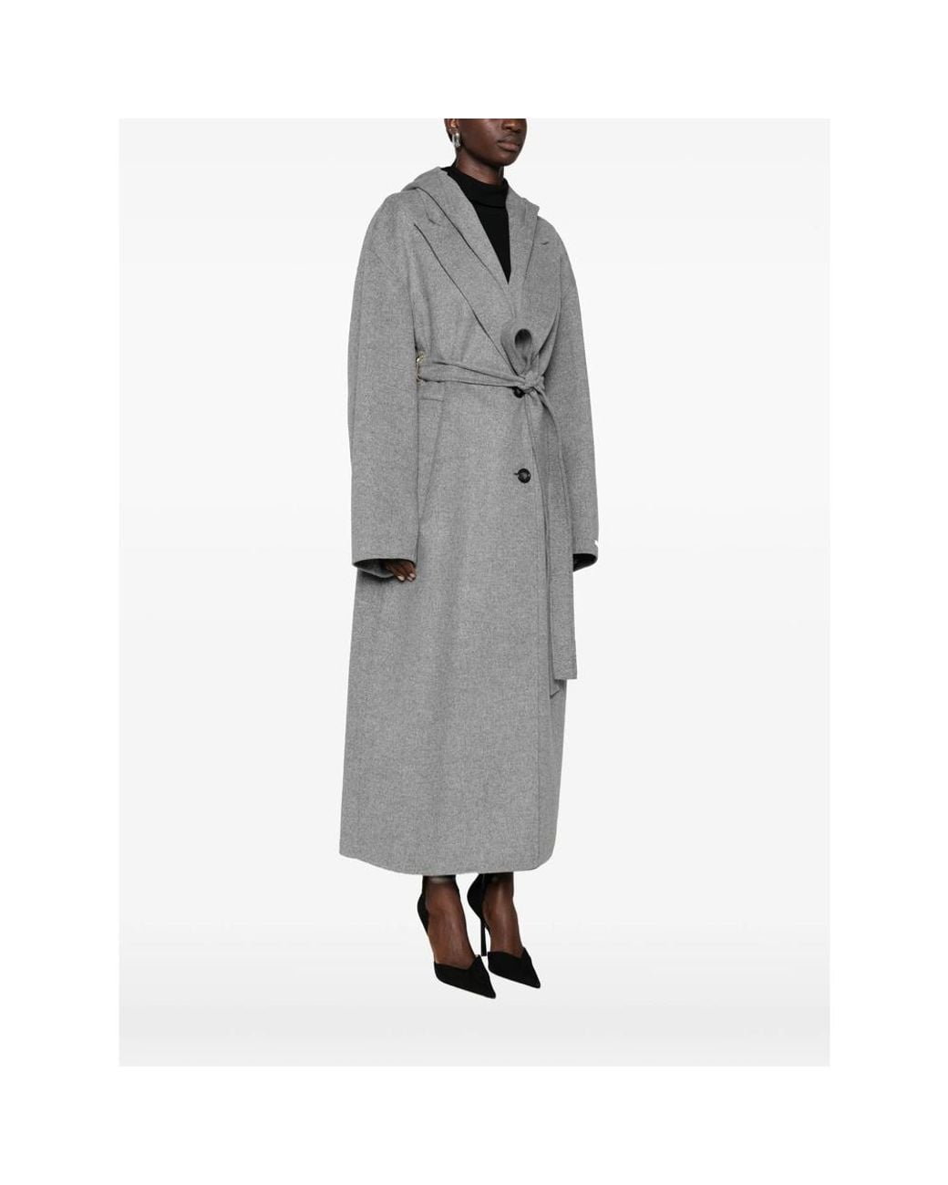 Sportmax Gray Coats