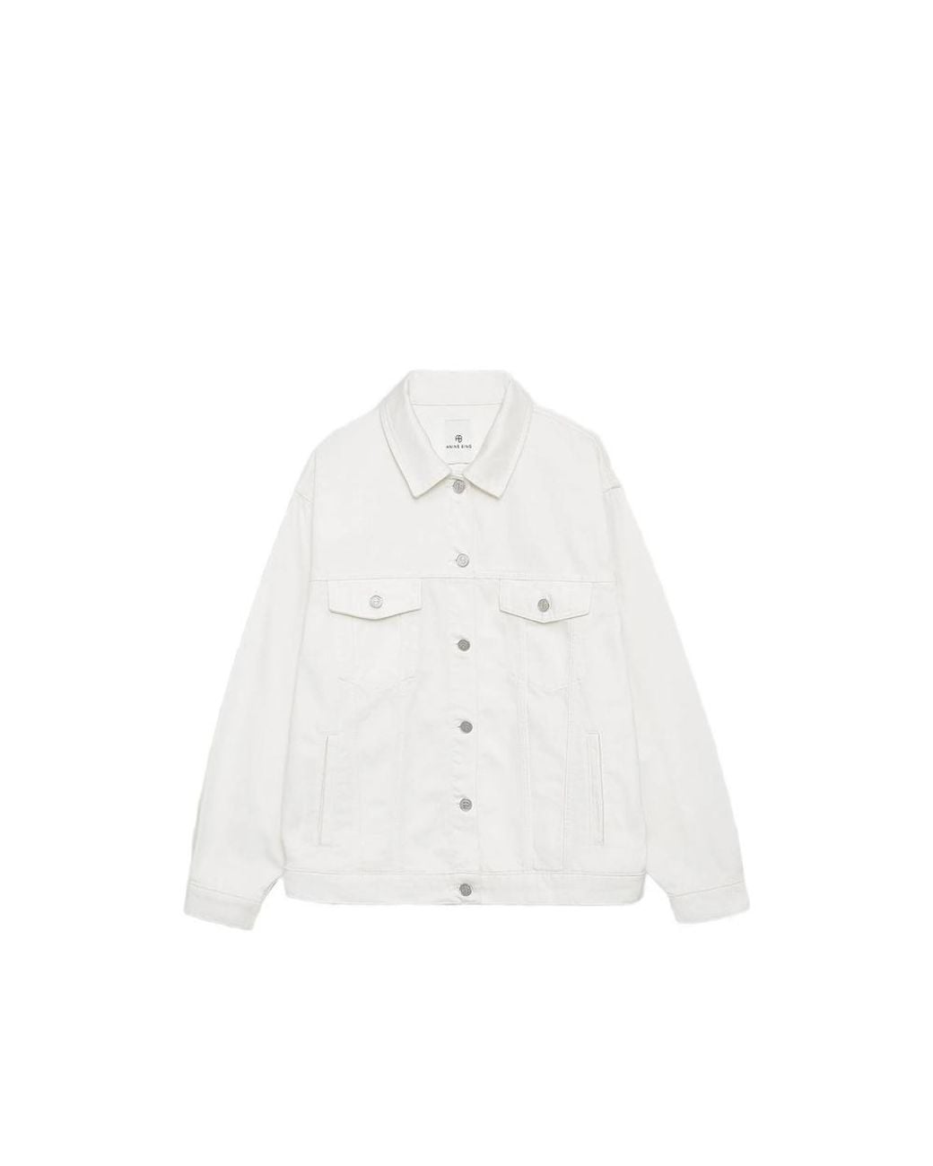 Anine Bing White Outerwears