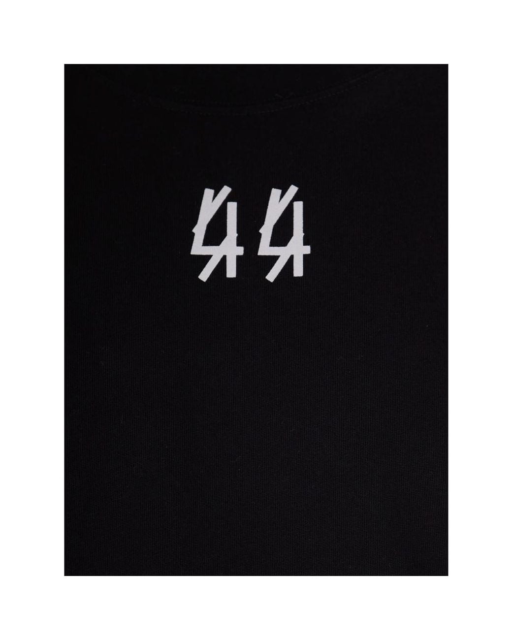 44 Label Group Logo T-Shirt in Black for Men | Lyst UK