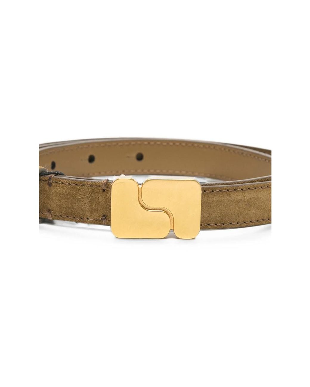 Soeur Natural Mini Ninon Logo-Plaque Belt