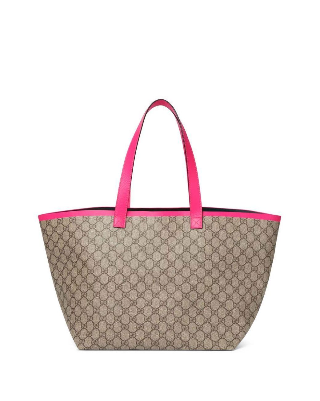 Gucci Gg Supreme Tote Bag in Pink for Men Lyst UK
