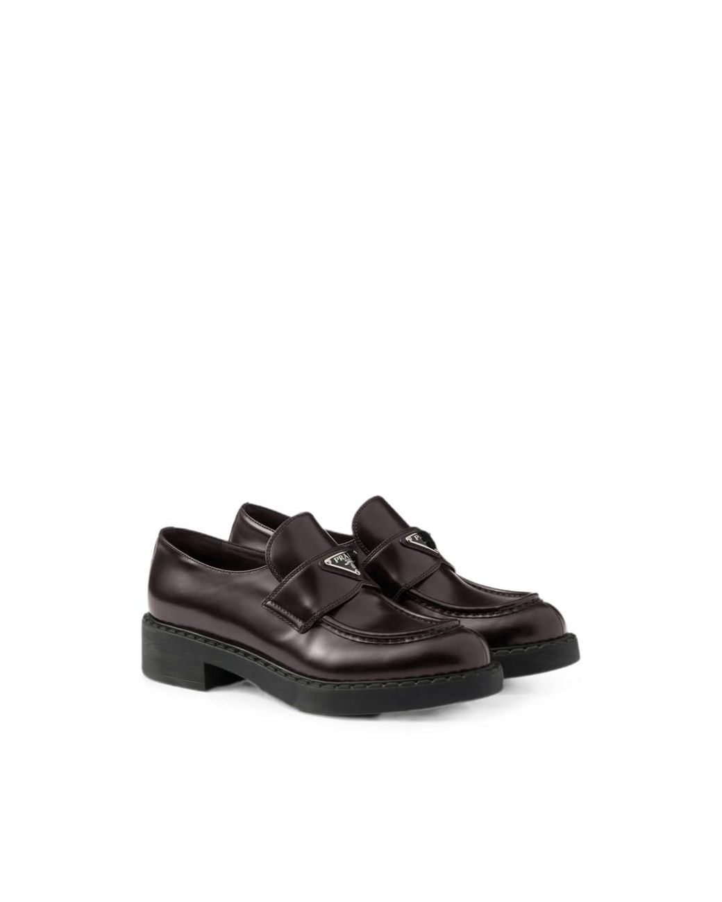 Prada Black Loafers