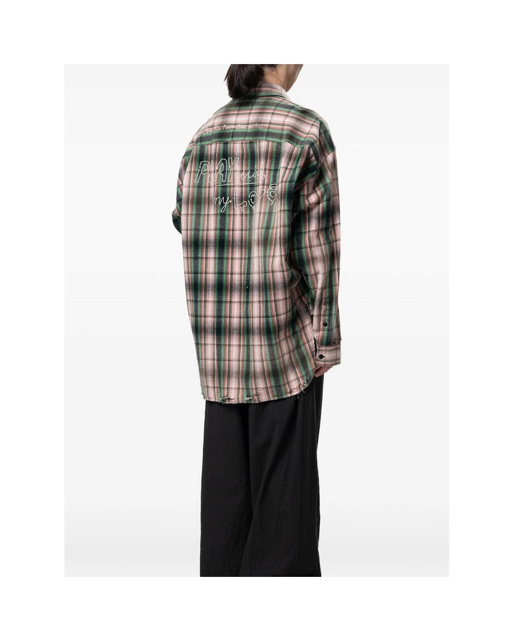 Maison Mihara Yasuhiro Gray Shirts for men