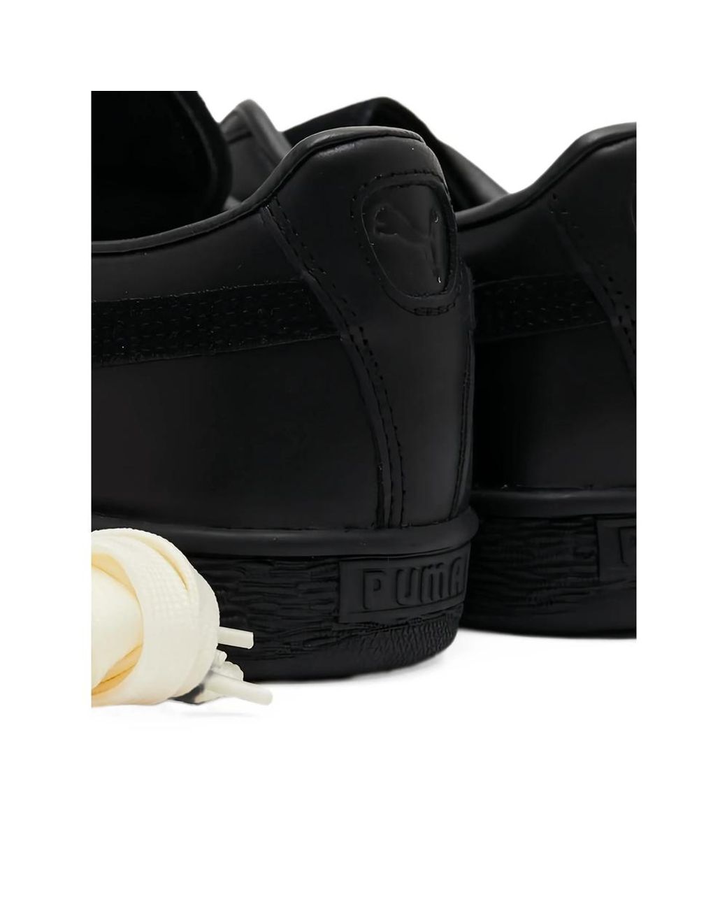 PUMA Black Sneakers Suede Dressed Nere for men