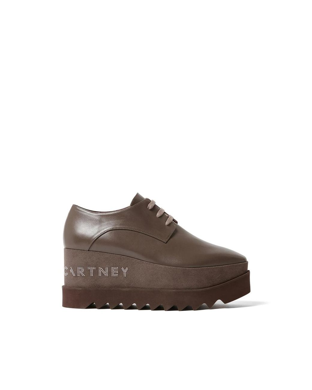 Stella McCartney Brown Derby & Oxford Shoes
