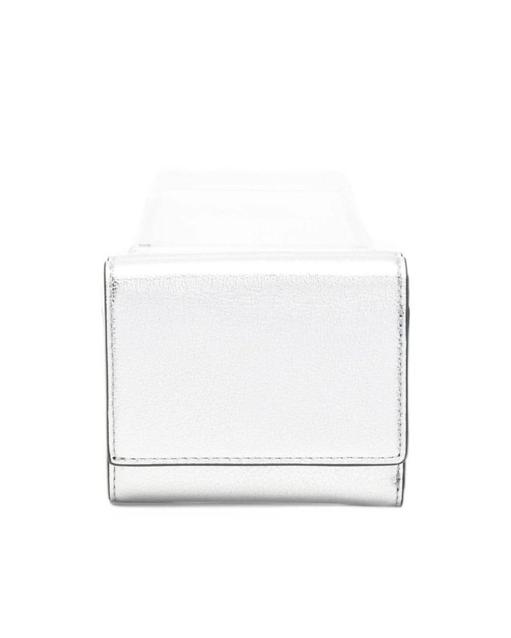 Anya Hindmarch White Eyes Leather Wallet