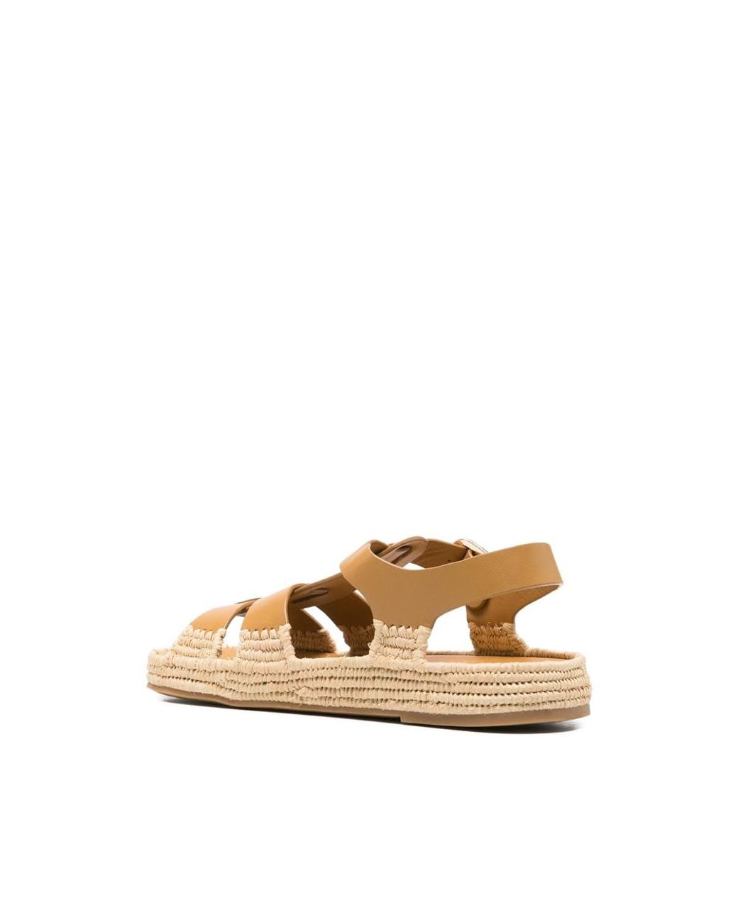 Paloma Barceló Natural Flat Sandals