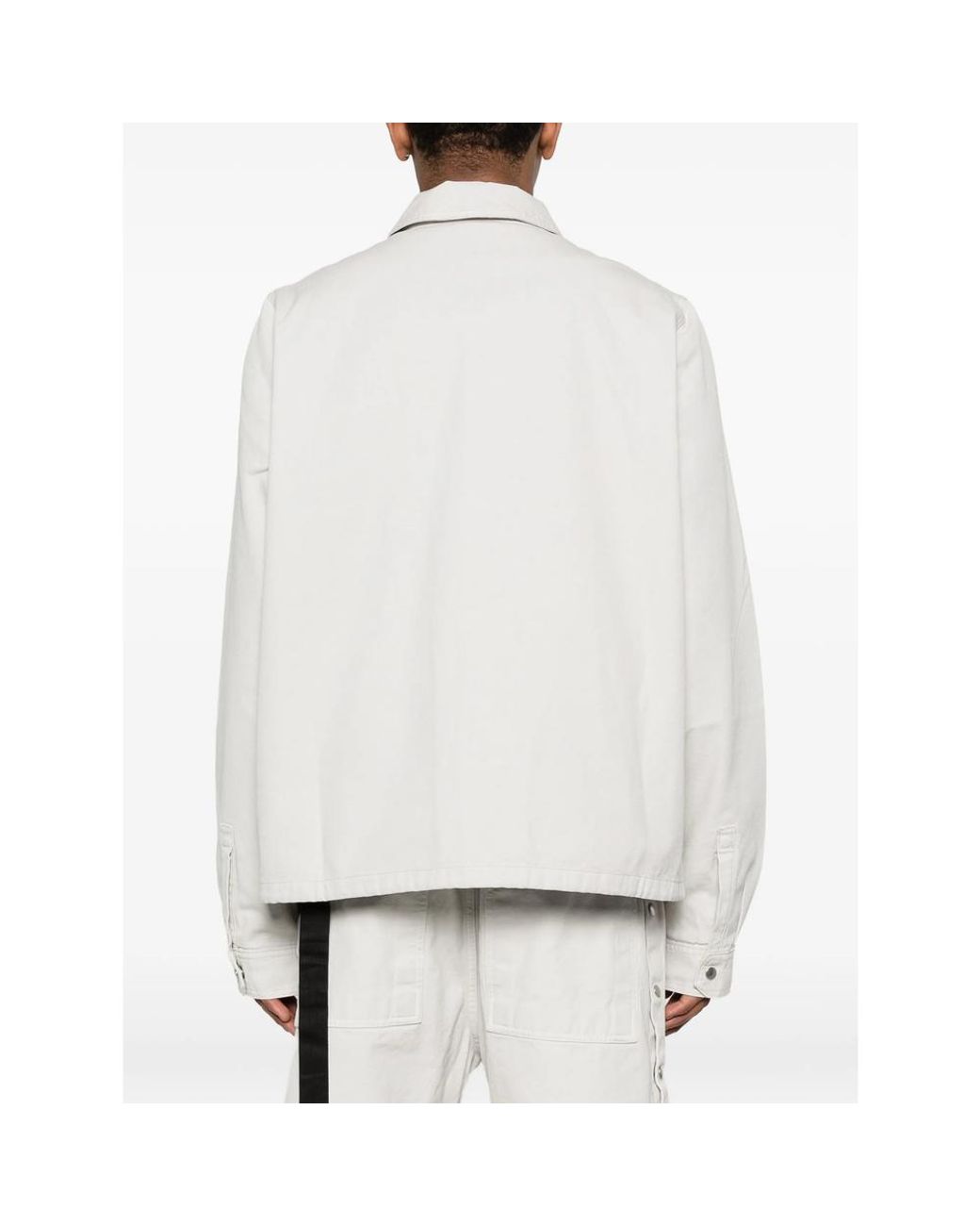 Rick Owens White Drkshdw Neutrals Jackets for men