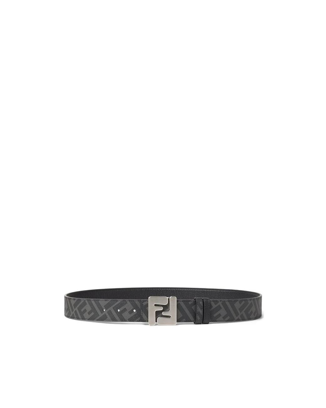 Fendi Black Belts for men