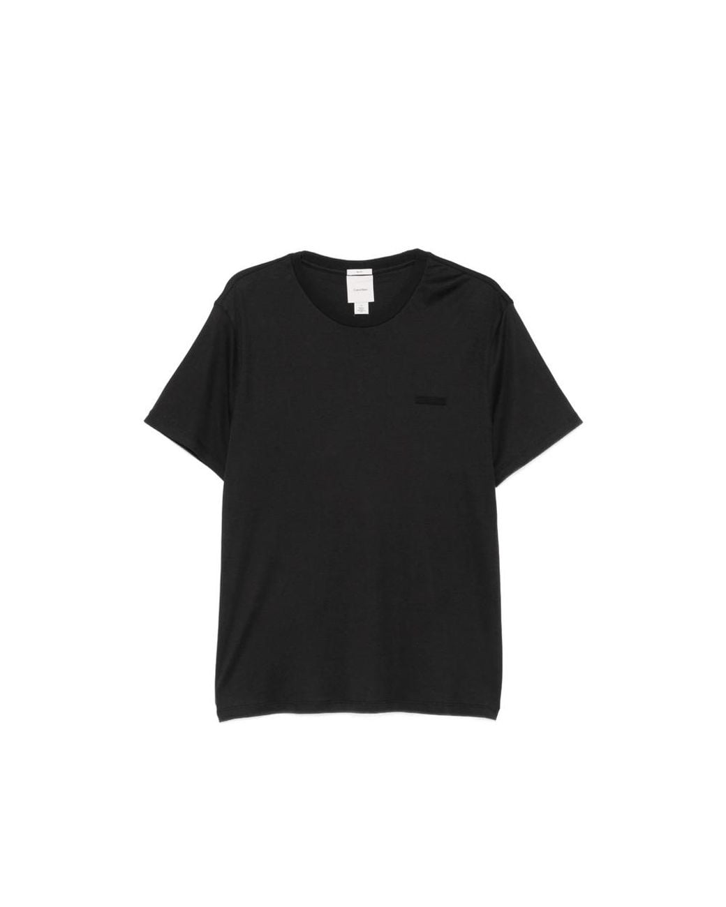 Calvin Klein Black Cotton T-Shirt for men