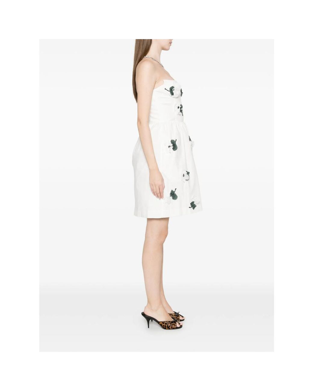 ShuShu/Tong White Dress Linen