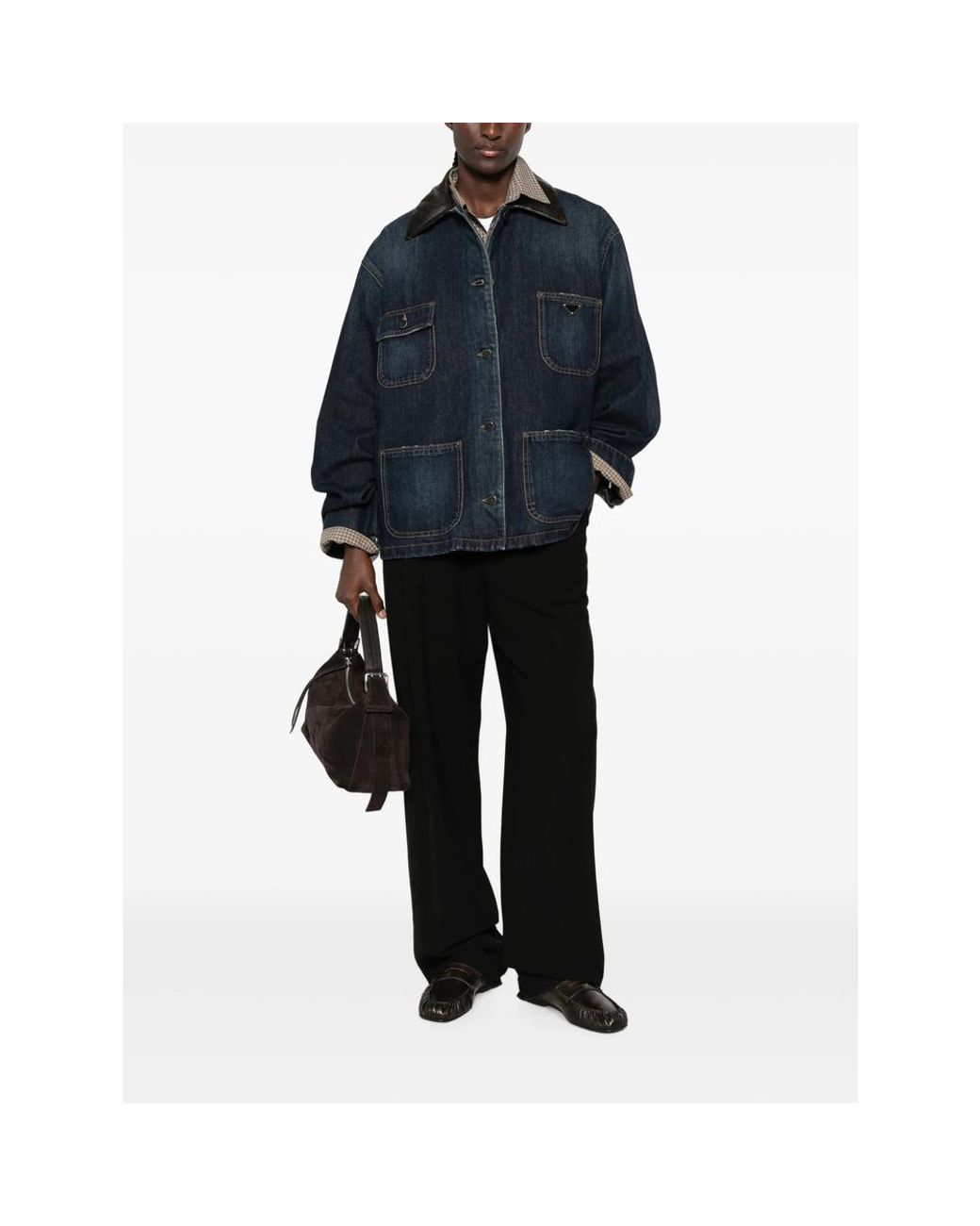 Prada Blue Jackets