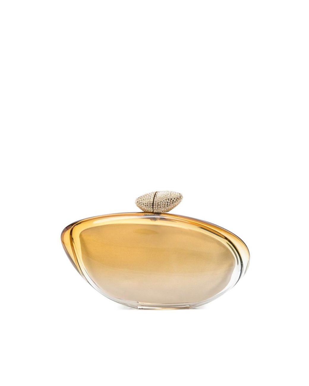 Benedetta Bruzziches Metallic Armonia Crystal-Embellished Shoulder Bag
