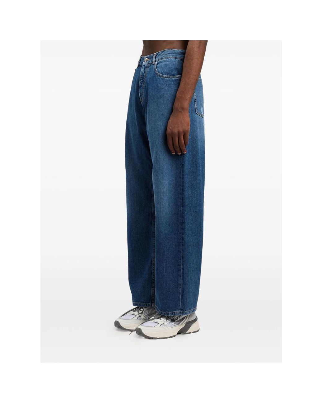 Palm Angels Blue Denim for men