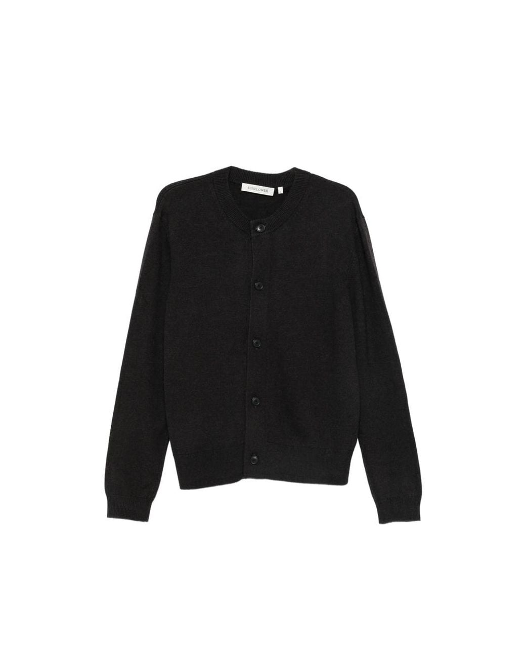 sunflower Black Button-Up Cardigan for men