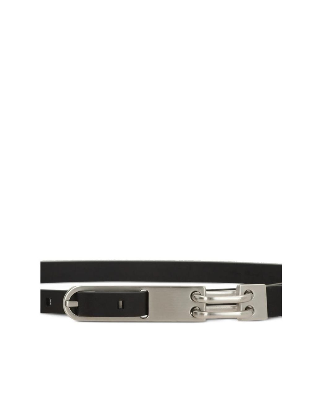 Rick Owens Black Belts for men
