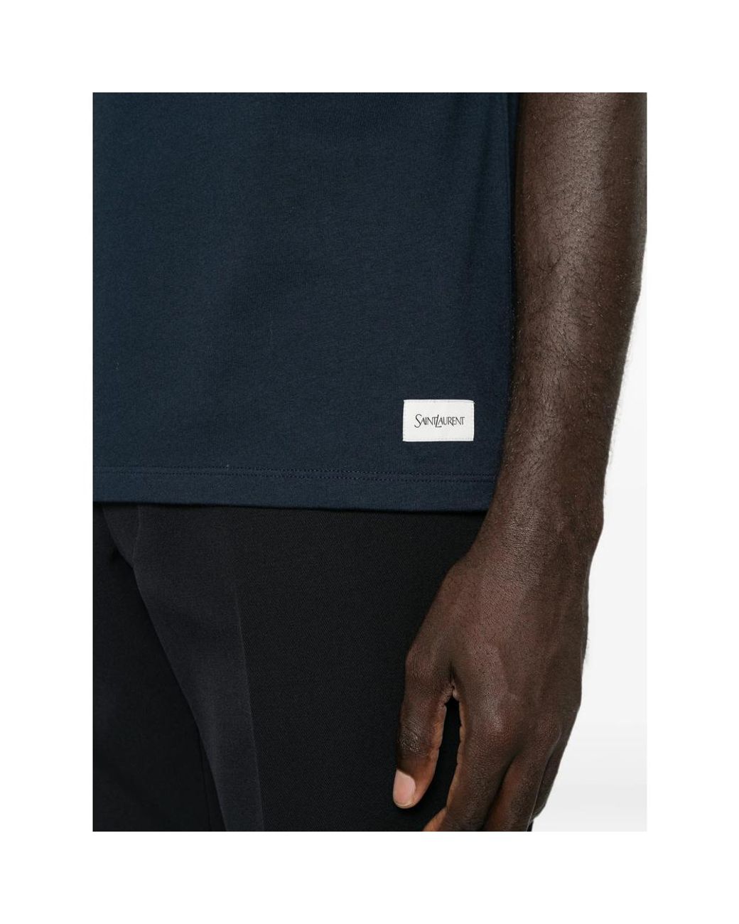 Saint Laurent Blue T-Shirts & Vests for men