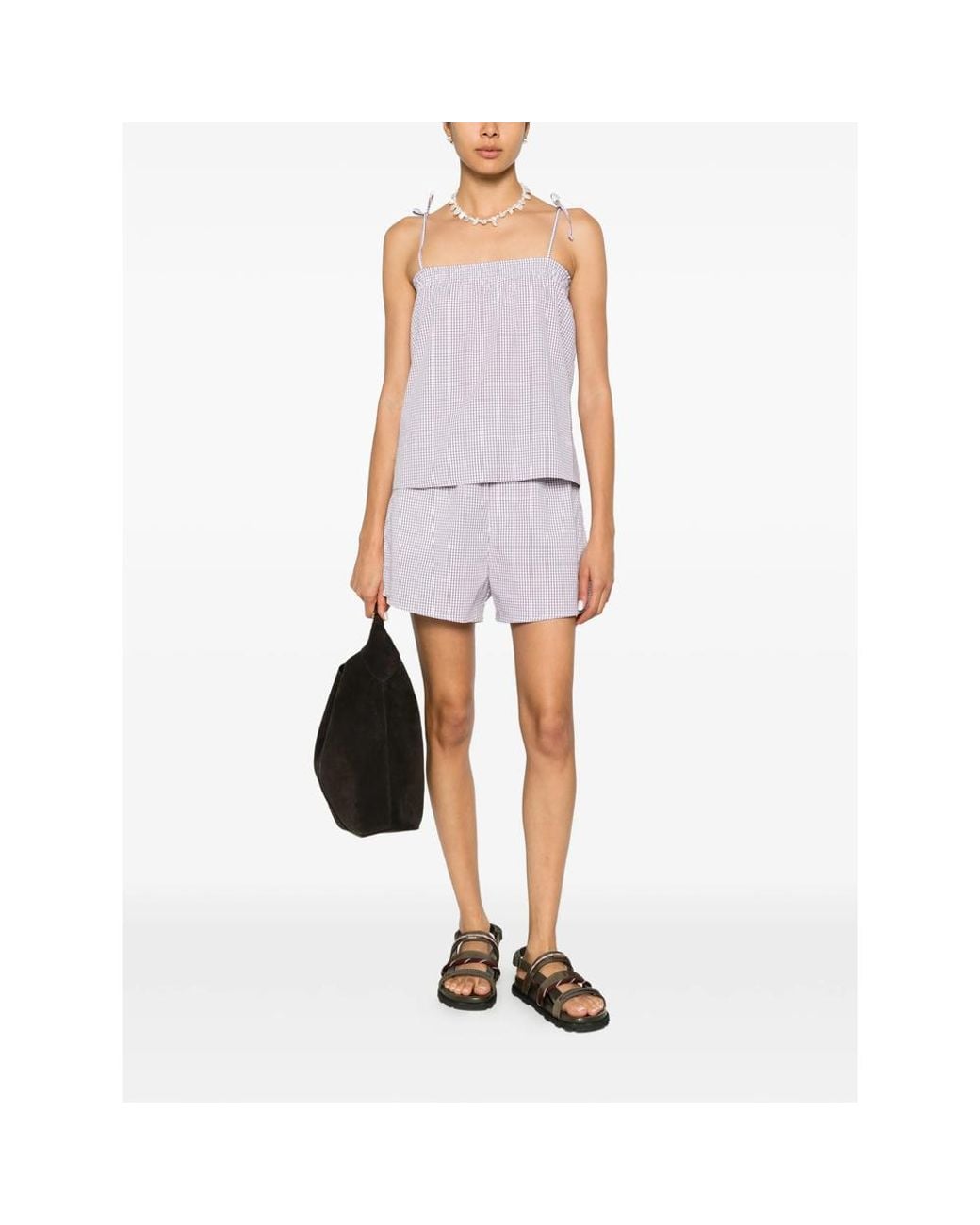 A.P.C. Purple Shorts