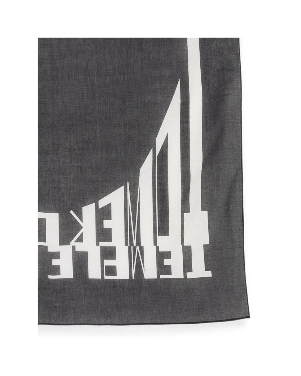 Rick Owens Gray Drkshdw Scarves for men