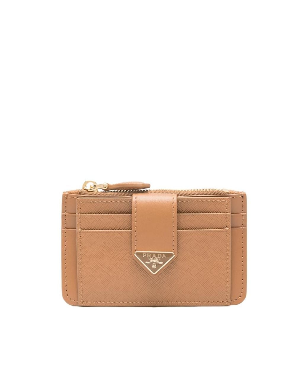 Prada Natural Neutrals Wallets & Purses