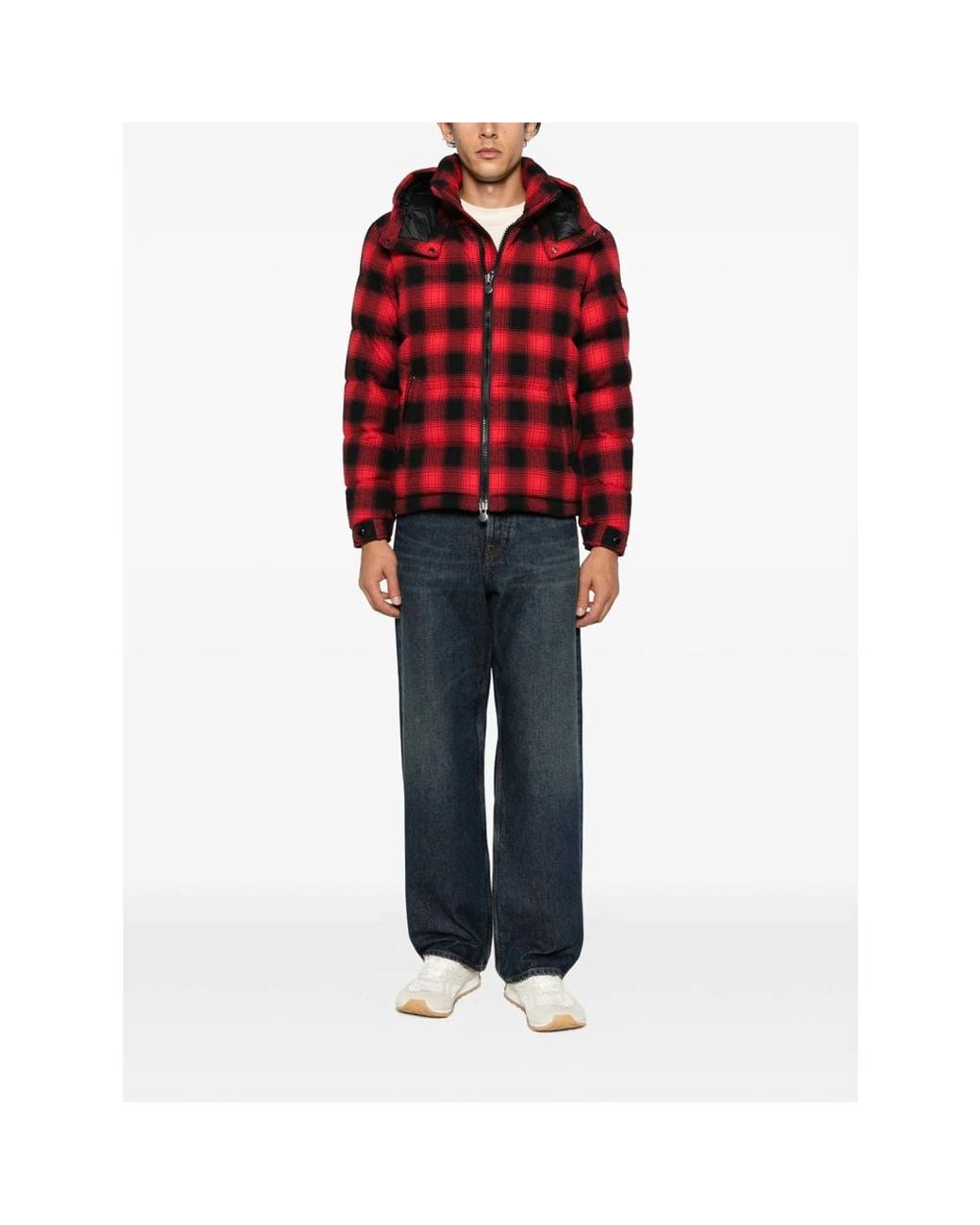 Moncler Red Jackets for men