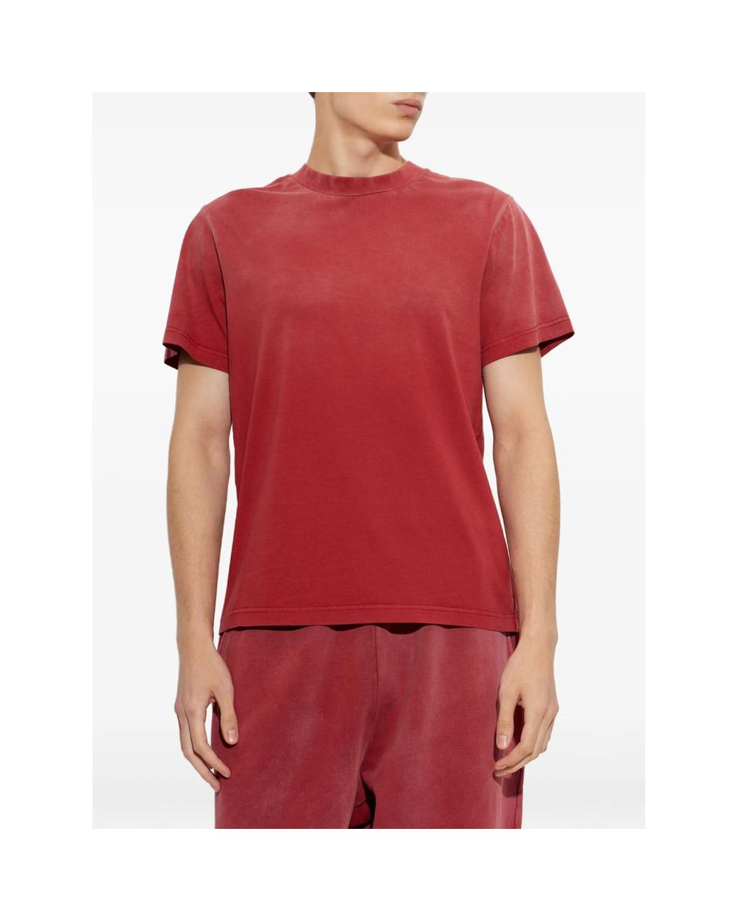 Entire studios Red Crew-Neck T-Shirt for men