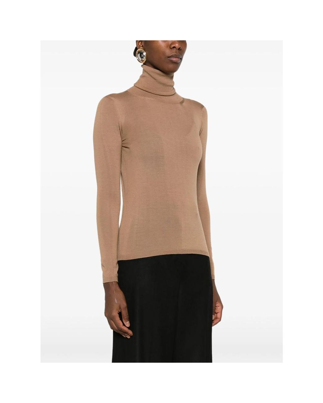 Max Mara Brown Neutrals Knitwear