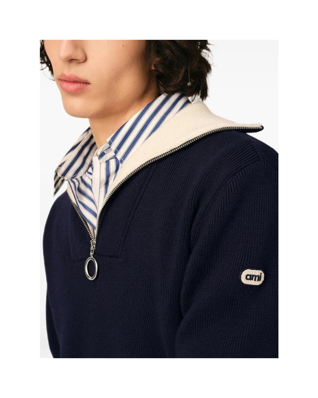 AMI Blue Sweaters & Knitwear for men