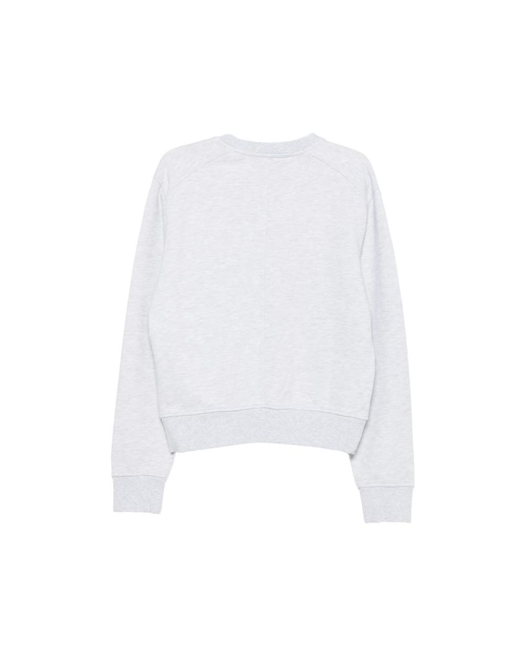 Entire studios White Crew-Neck Raglan-Sleeve Sweatshirt for men