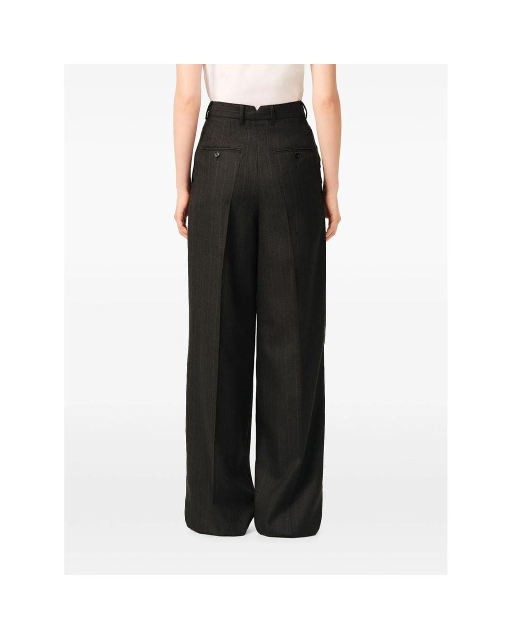 AMI Black Trousers