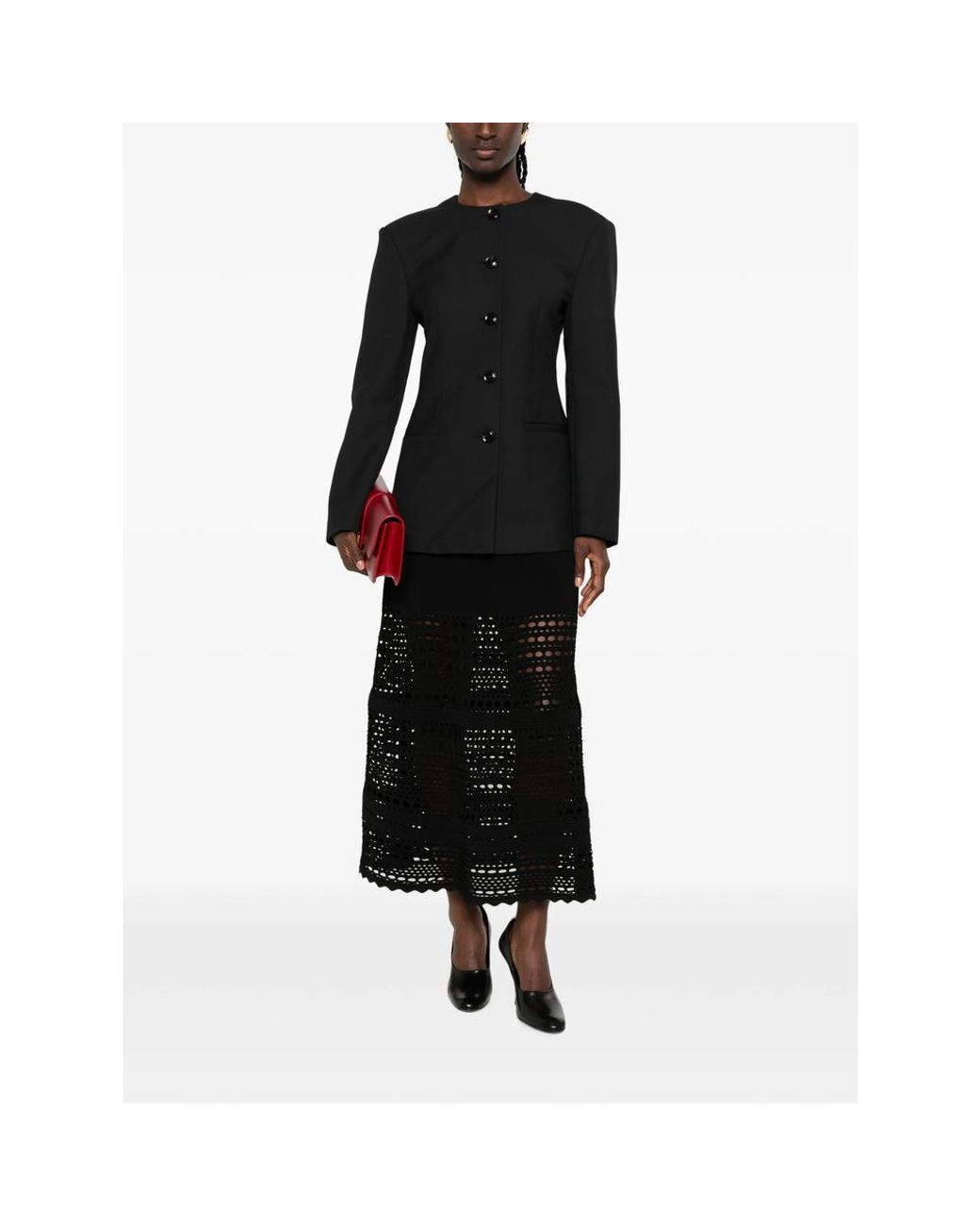 Anine Bing Black Huda Blazer