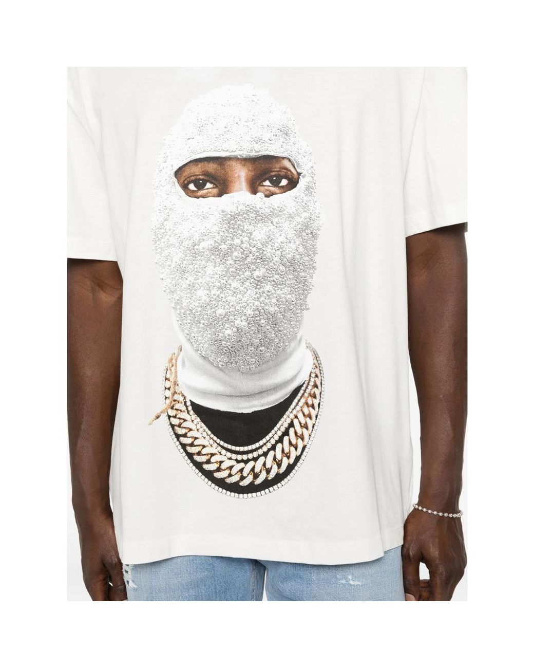 Ih Nom Uh Nit White Mask Future T-Shirt for men