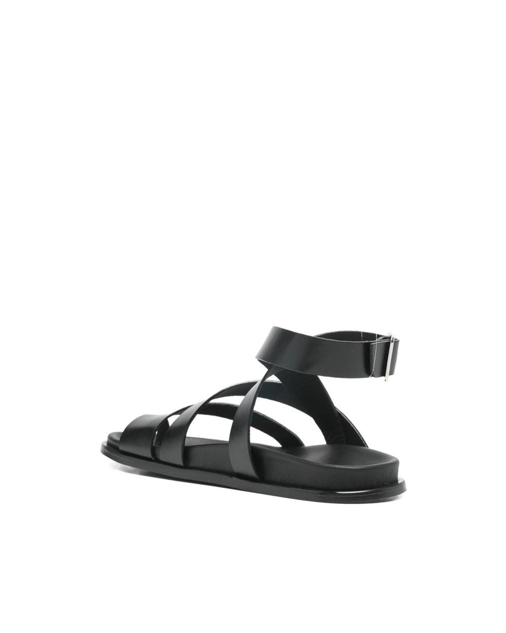 Alohas Black Tide Toe Strap Sandals