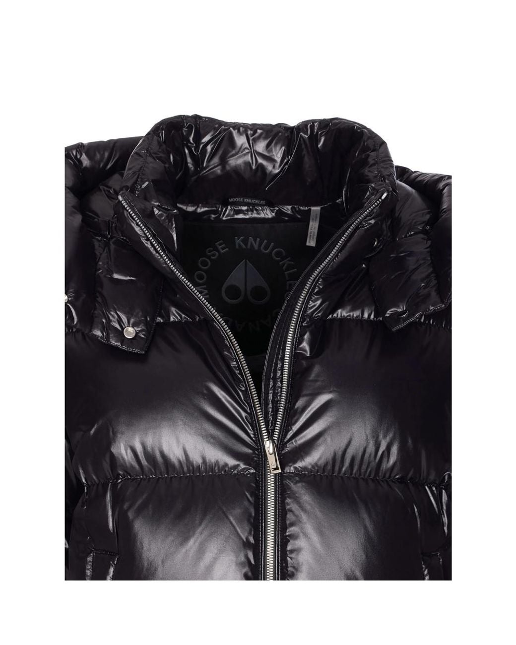 Moose Knuckles Black Moonstone Puffer Jacket