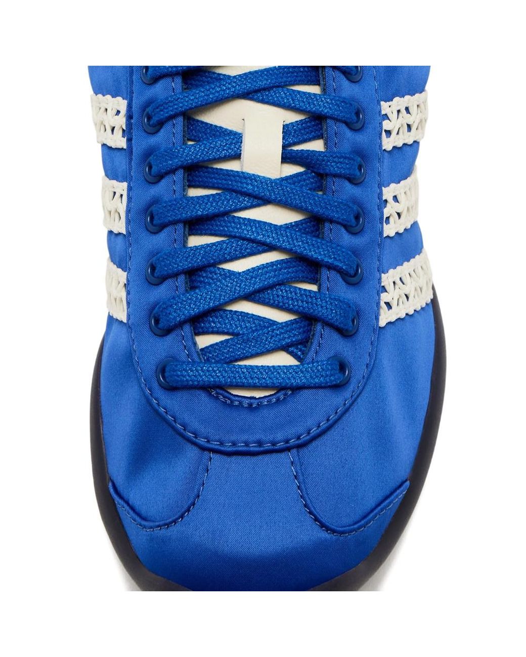Adidas by Wales Bonner Blue Lace-Stripes Sneakers for men