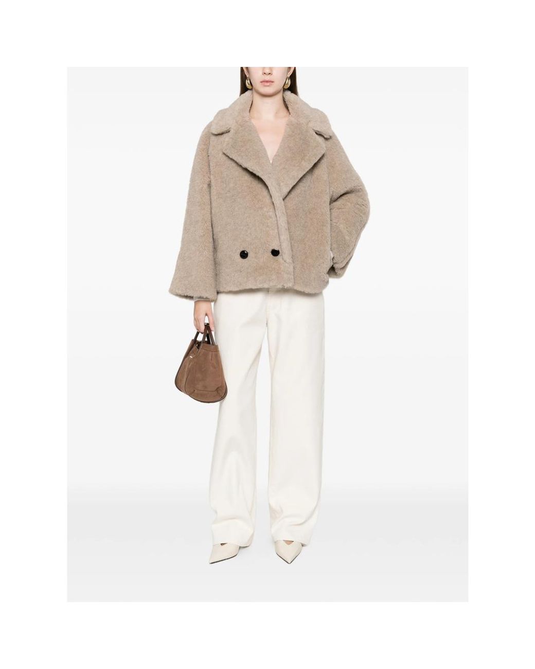Max Mara Natural Neutrals Coats