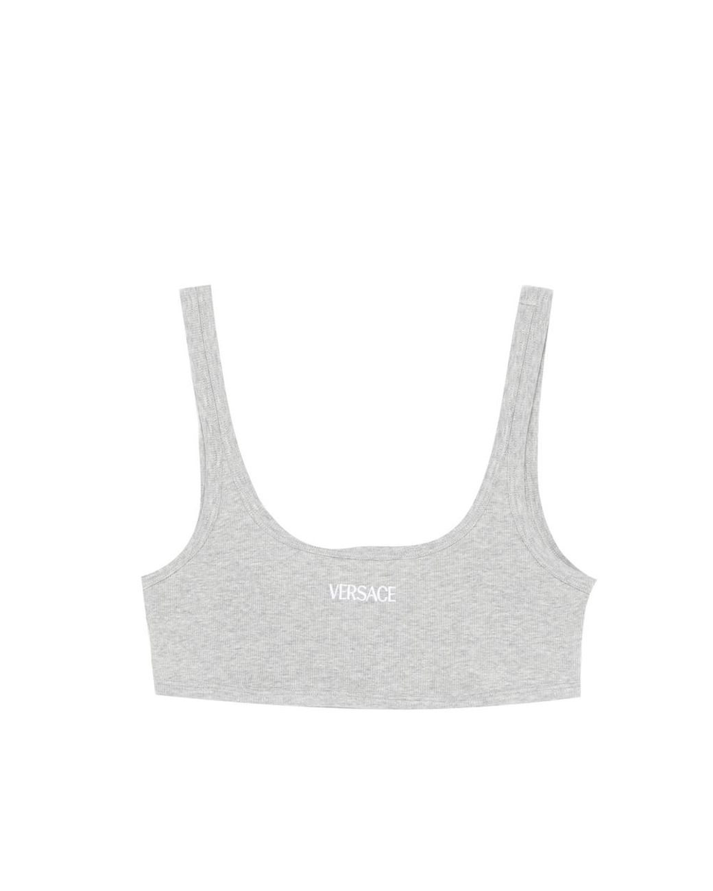 Versace Gray Bras
