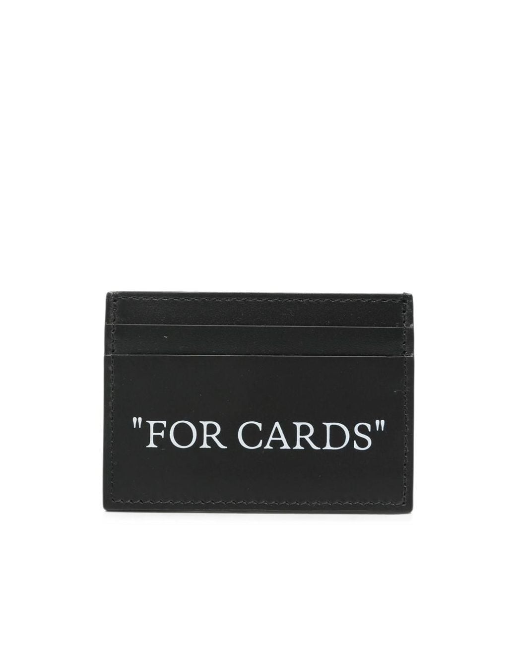 Off-White c/o Virgil Abloh Black Off- Wallets & Cardholders for men