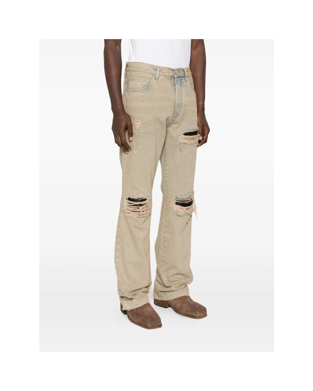 Amiri Natural Neutrals Denim for men