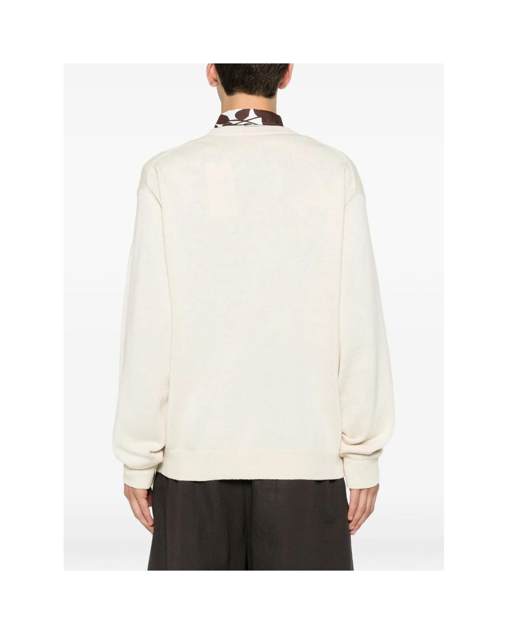 KENZO White Sweater for men