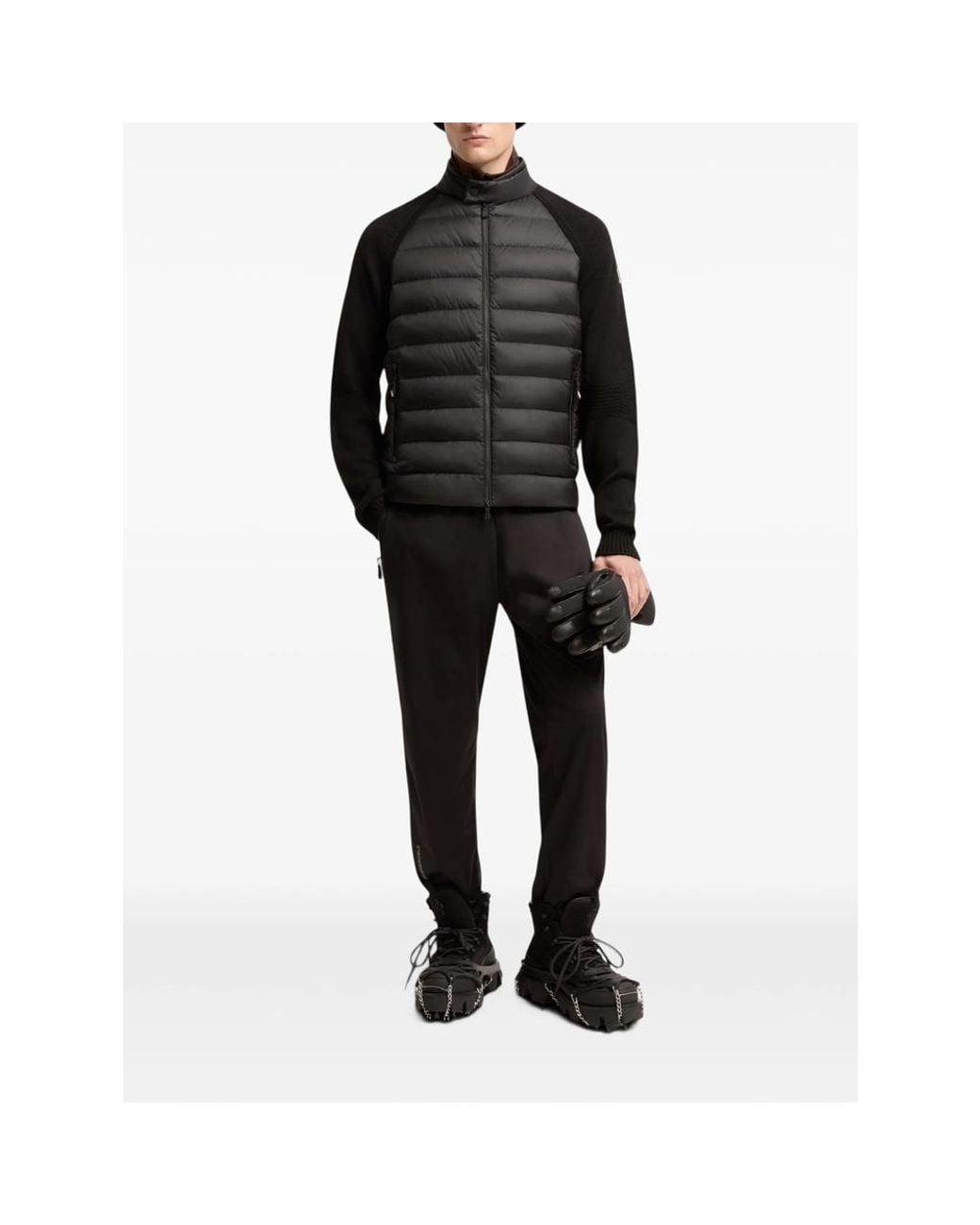 Moncler Black Jackets for men