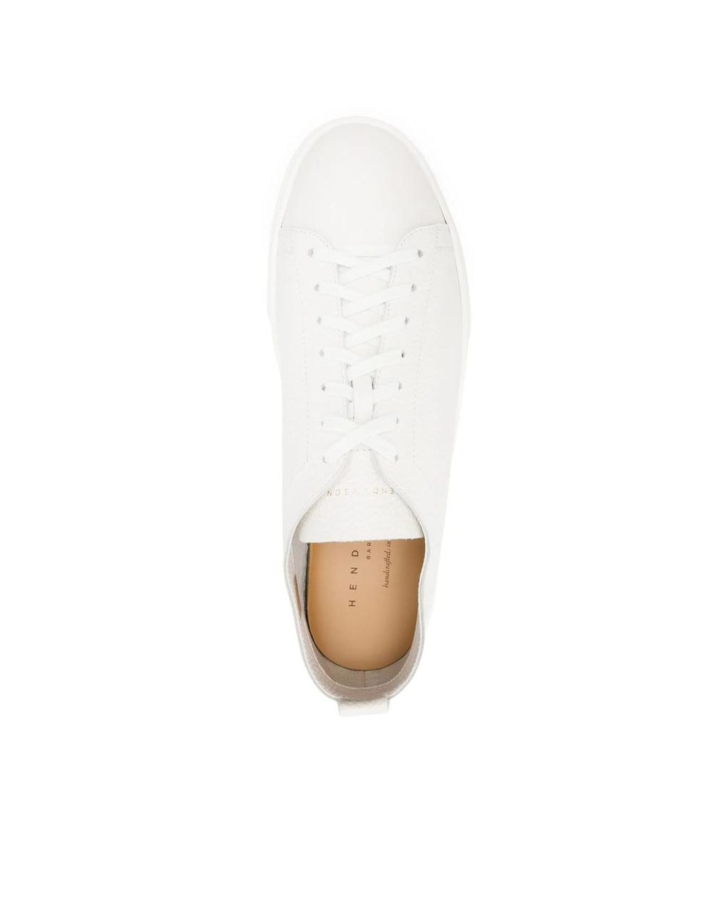 Henderson White Leather Sneakers for men