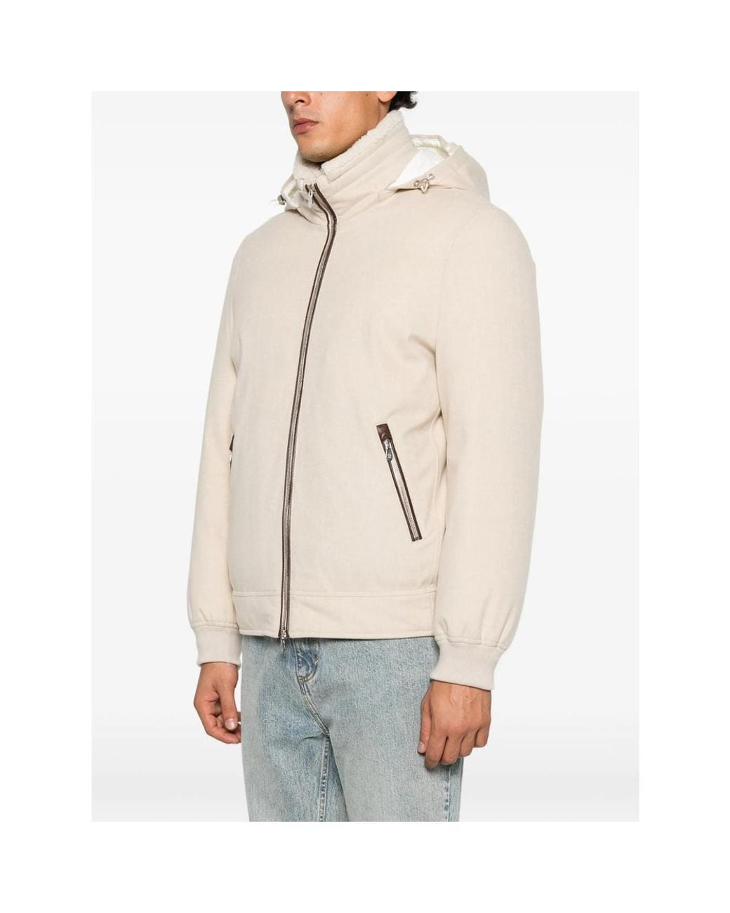Brunello Cucinelli Natural Neutrals Jackets for men