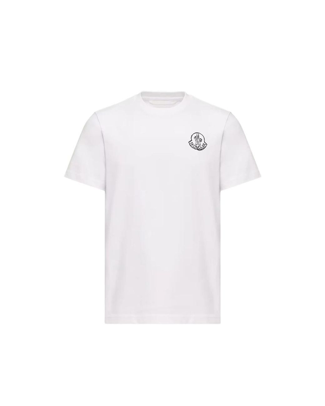 Moncler White Polo Shirts for men