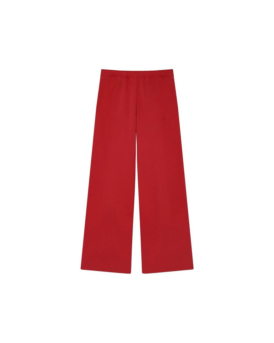 Anine Bing Red Kacey Sweatpants